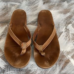 Rainbow Women’s Narrow Strap Flip Flops- Size 7